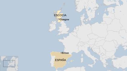 Sitio donde se produjeron los asesinatos