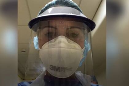 Sizuie Vaughn asegura que utiliza un Equipo de Protección Personal cuando atiende a pacientes con Covid-19