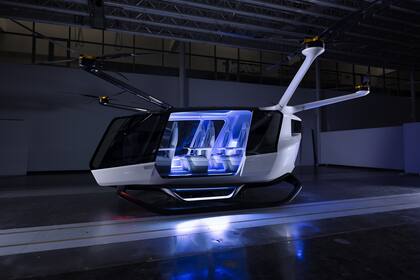 Skai es un vehículo eléctrico que utiliza celdas de hidrógeno para aumentar su capacidad de carga y vuelo
