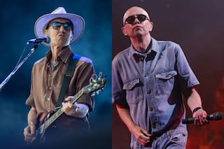 Skay saludó al Indio Solari en medio de un recital e hizo delirar a los fans de Los Redondos