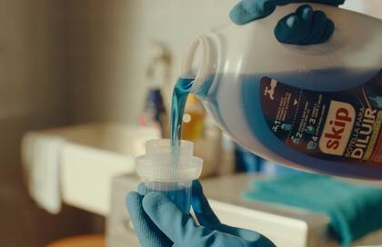 Skip Bio-Enzimas para Diluir cuida el poder de expresión de las prendas para que se mantengan intactas por mucho más tiempo.