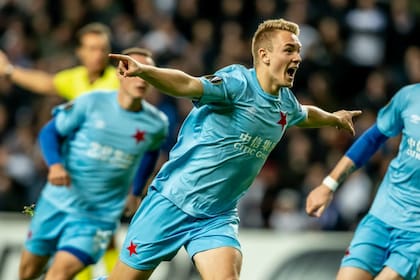 Slavia Praga, uno de los equipos que milita en la Liga de la República Checa