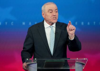 Sliwa es el candidato republicano en las elecciones y se mantiene de tercero en las encuestas