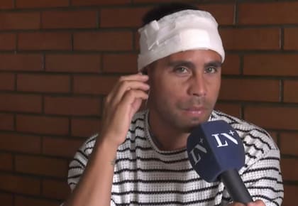 Smith en diálogo con el móvil de LN+