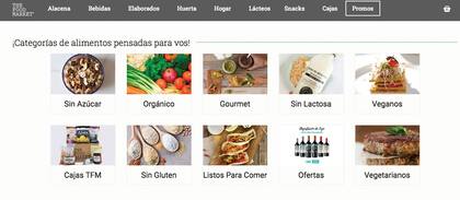 Snacks, canastas con vegetales, alimentos sin azúcar, orgánicos o para veganos son algunas de las opciones que ofrecen.