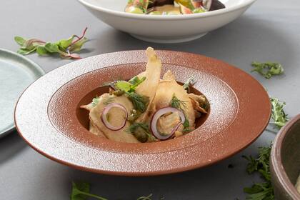 Snacks de yuca o mandioca.