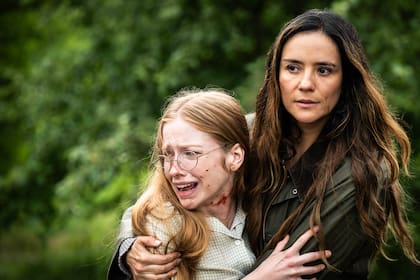 Sobre su personaje, Tabitha: "No es una mala persona. Está haciendo lo que puede en una situación extrema"