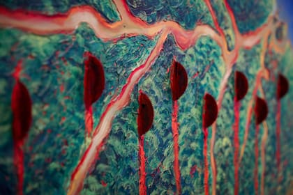 "Sobre un mismo tema, él puede pintar tanto algo terrible como clásicamente bello", dice Mezza