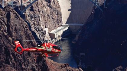 Sobrevuelo por el Gran Cañón y la represa Hoover