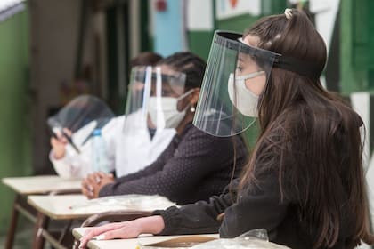 Chiara Picasso, alumna de séptimo grado de la Escuela Primaria Común N°4