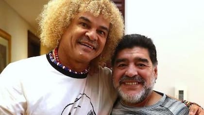 Socios, compinches, amigos... Valderrama, Maradona y muchos encuentros inolvidables 