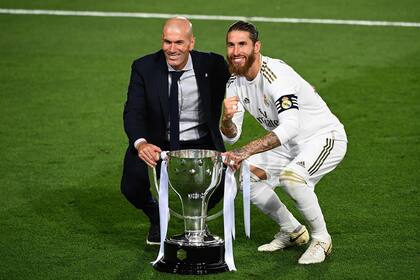 Socios para el éxito: Sergio Ramos llegó a Real Madrid en 2005/2006, la última temporada en el que Zidane jugó como profesional