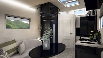 SOD Rise 4x4, el motorhome de un millón de dólares, tiene una cocina completa y losa radiante