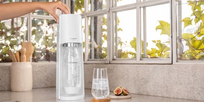 SodaStream también piensa en la estética: cuenta con distintos modelos y colores para combinar mejor con tu estilo