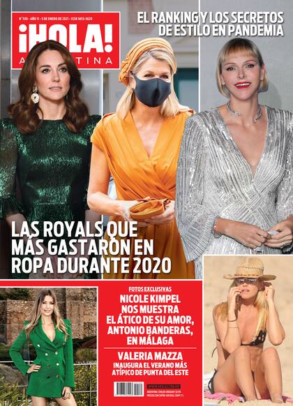 La tapa de la revista ¡Hola! Argentina de esta semana