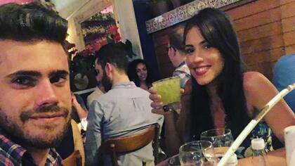 Soffritti junto a Agustina Agazzani, su pareja y ahora compañera en el Bailando por un sueño 2017