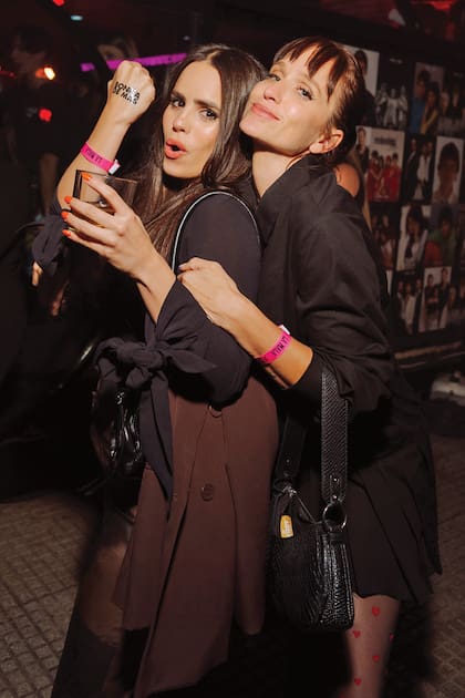 Sofi Morandi y Brenda Gandini, muy divertidas.