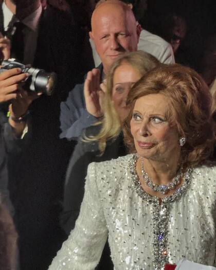 Sofía Loren celebró sus 90 años rodeada de amigos y familia