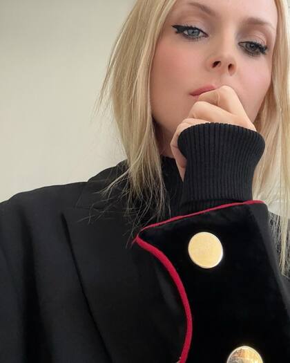 Sofía Achával de Montaigu fue una de las argentinas más requeridas en los desfiles. Así se mostró en la presentación de Givenchy