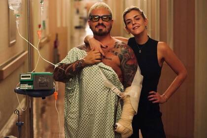 Sofía Aldrey acompañó a Fede Bal durante su internación en Brasil (Foto Instagram @sofialdrey)