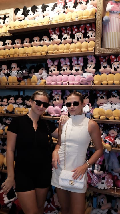Sofía Calzetti fue la encargada de compartir las postales de la visita a Disney (Foto: Instagram @soficalzetti)
