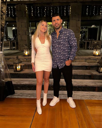 Sofía Calzetti y Segio "Kun" Agüero comenzaron su relación en 2019