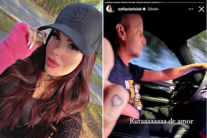 Sofía Clerici y Martín Insaurralde