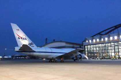 A fines de septiembre SOFIA arribó en Hamburgo para que el personal de Lufthansa Technik realizara tareas de mantenimiento