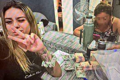 Sofía Gómez, sindicada cobradora de la organización criminal