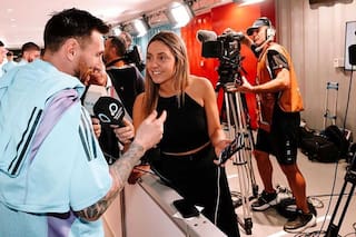 Sofi Martínez habló de las miradas de Messi y se imaginó la reacción de Antonella