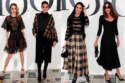 Cara Delevingne, Olivia Palermo, Demi Moore y Carla Bruni