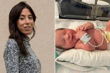 Sofía Sarkany pudo conocer a su hijo Félix mientras se encontraba internada en Miami