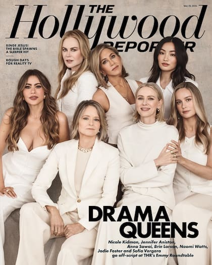 Sofía Vergara compartió mesa con figuras como Jennifer Aniston, Jodie Foster, Nicole Kidman, Brie Larson, Anna Sawai y Naomi Watts