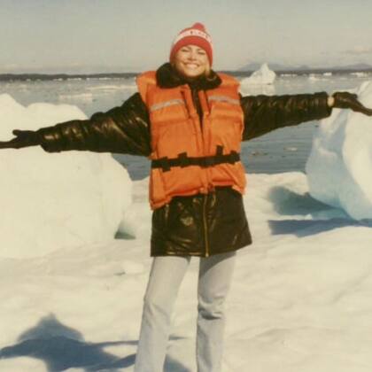 Sofía Vergara compartió también su paso por este helado paisaje