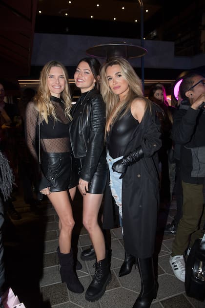 Sofía Zámolo, Jujuy Giménez y Camila Homs.