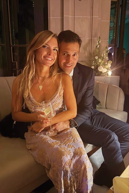 Sofía Zámolo junto a su marido,
José Félix Uriburu