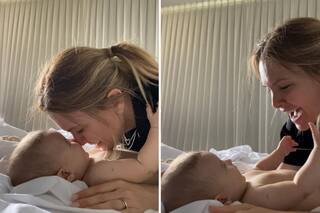 Sofía Zámolo mostró a su hija, en medio del duelo por la muerte de su mamá