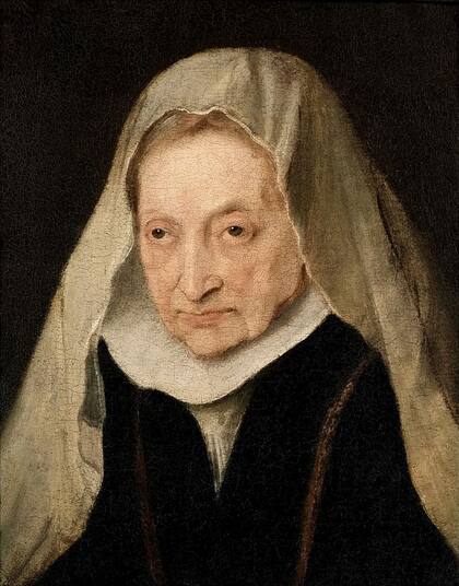 Sofonisba Anguissola pintada por van Dyck (1624)