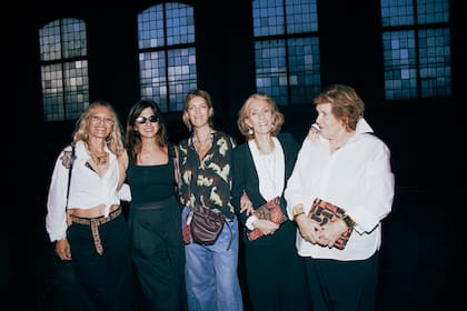 Sol Acuña, Luchi de Álzaga, Dolores de Álzaga y Susana Marino