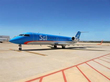 Sol incorporará este año tres aviones Bombardier CRJ 200