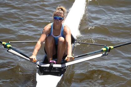 Sol Ordás obtuvo la medalla dorada en las aguas de Puerto Madero