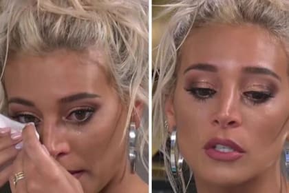 Sol Pérez, en 2018, recordando la muerte de su abuela en el programa de Mirtha Legrand (Captura de video)