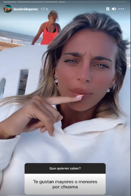 Sol Pérez respondió a la pregunta de uno de sus seguidores y habló de la diferencia de edad entre su novio y ella