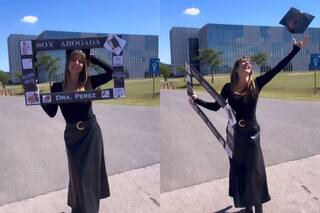 Sol Pérez se recibió de abogada y mostró cómo festejó en sus redes