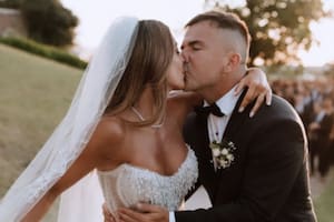 Sol Pérez compartió un video con lo mejor de su casamiento y mandó al frente a su flamante marido