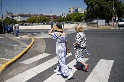 Sol y mucho calor en Buenos Aires