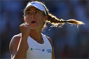Solana Sierra, la promesa del tenis argentino que ganó su segundo partido en Wimbledon