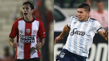 Solari (Estudiantes) y Barbona (Atlético Tucumán)