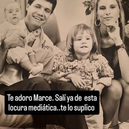 Soledad Aquino le imploró a su exmarido salir de la "locura mediática" en la que se encuentra