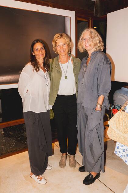 Soledad Bonavita, Susette Kok y Eda Kofler